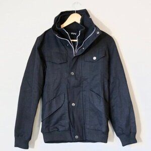 Black Double Zipper Jacket